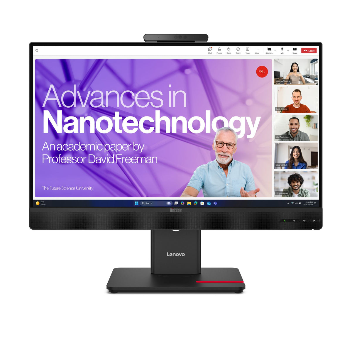 Lenovo ThinkVision T27QD-4v 27" QHD IPS HDMI DP USB-C Monitor