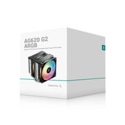 DeepCool AG620 ARGB G2 WH Dual-Tower CPU Cooler 2x 120mm Fan 6 Copper Heat Pi... tl:73455dc6