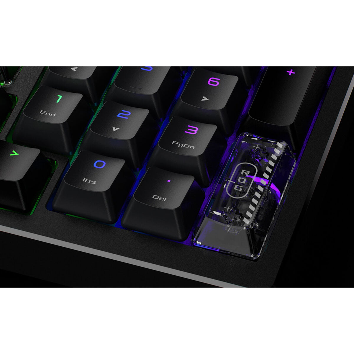 ASUS ROG Azoth 96 HE Lite White Gaming Keyboard ROG HFX V2 Magnetic Switches tl:3921ea8c