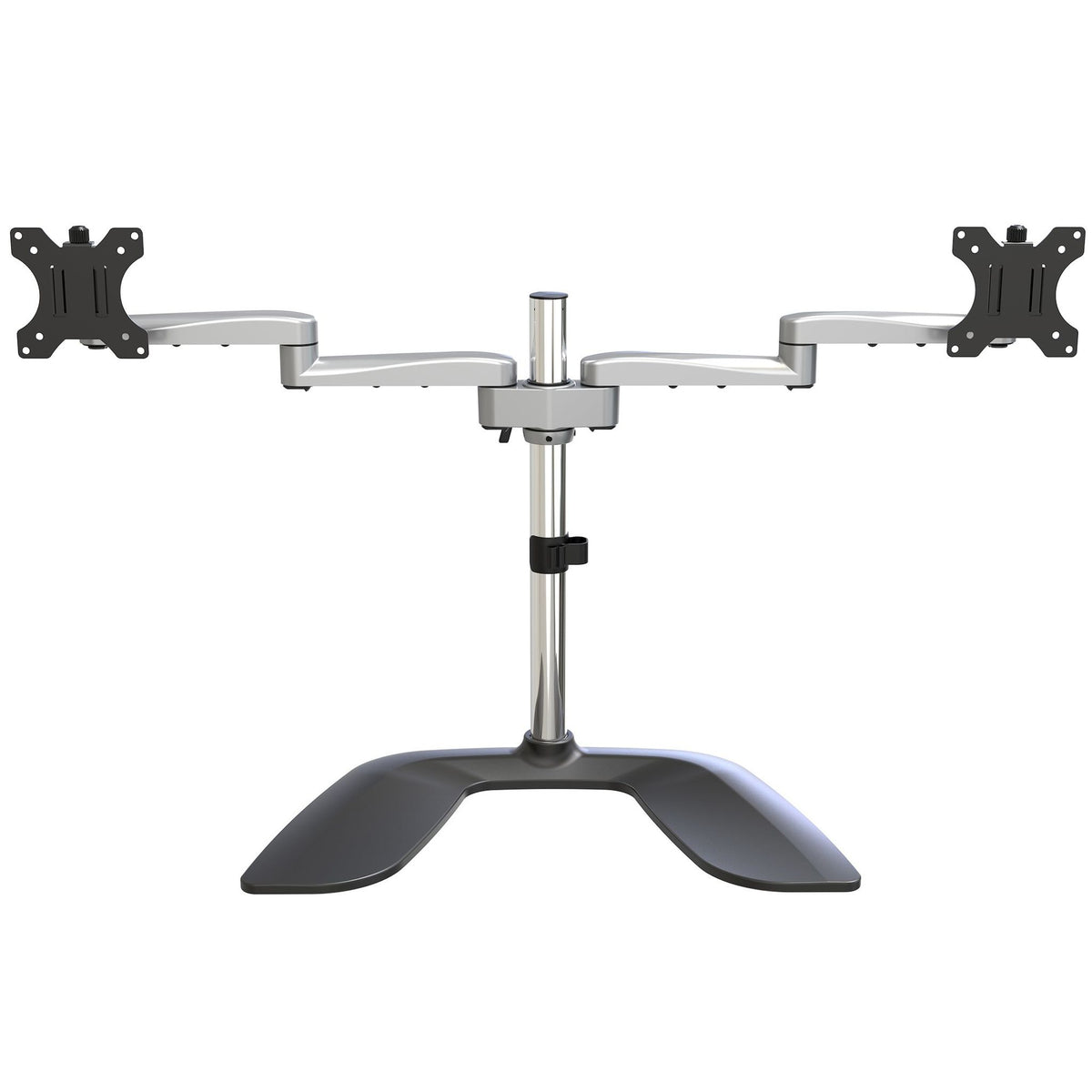 StarTech.com Dual Monitor Stand 32" 8kg VESA Free-Standing Silver