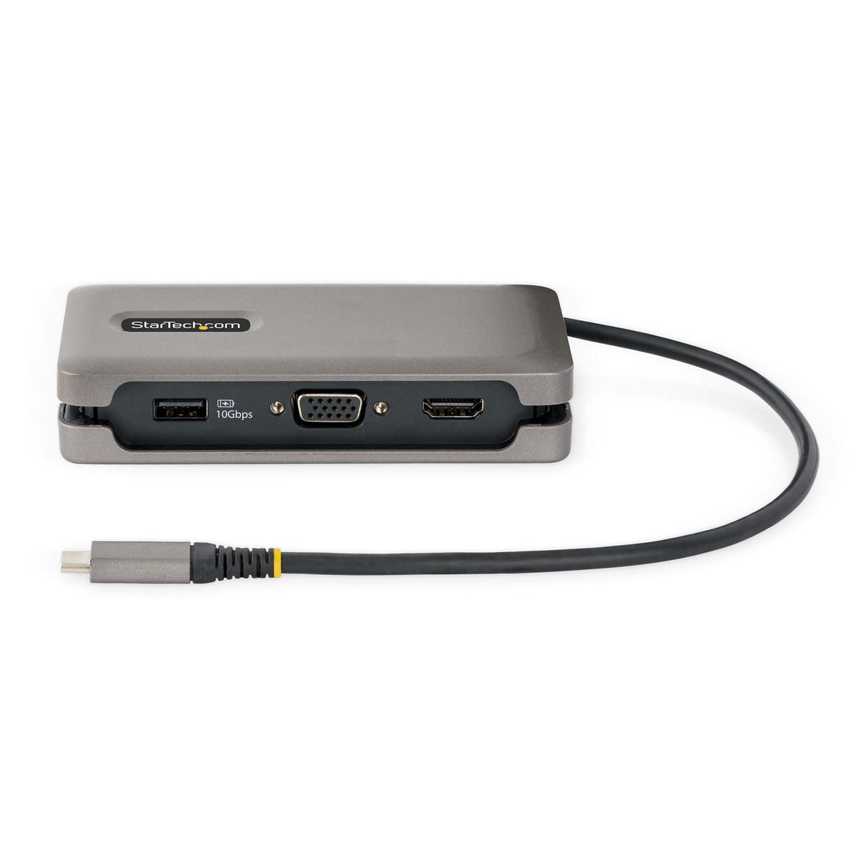 StarTech.com USB-C Multiport Adapter HDMI/VGA 4K 60Hz 3-Port USB Hub 100W PD