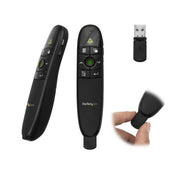 StarTech.com Presentation Pointer USB Wireless Laser Black 27m Range