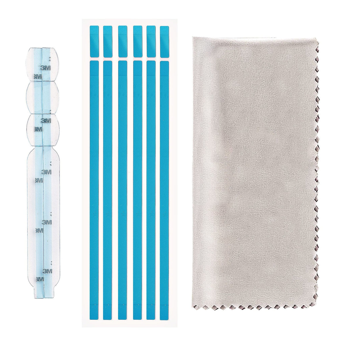 StarTech.com Privacy Screen Installation Kit Adhesive Strips Tabs Wiping Cloth