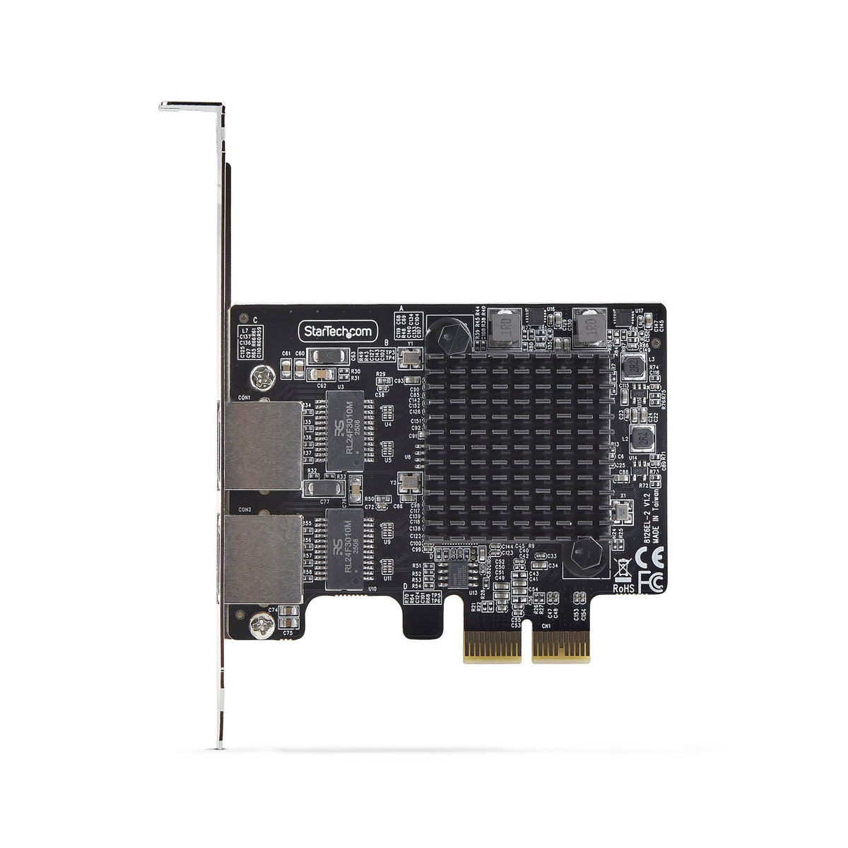 StarTech.com 2-Port 5G Gigabit PCIe Network Adapter Card Realtek RTL8126
