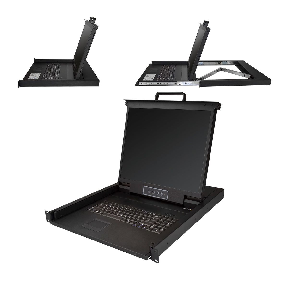 StarTech.com RKCONS1901 19" SXGA LCD Rack Console VGA Keyboard TouchPad 1U