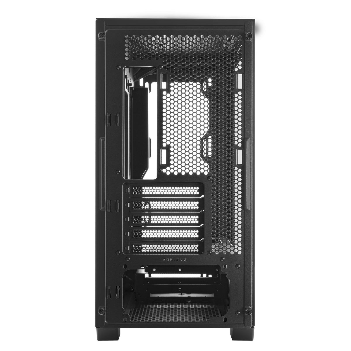 ASUS A21 Black MicroATX Case Tempered Glass Side Window 2x USB 3.2 HD Audio