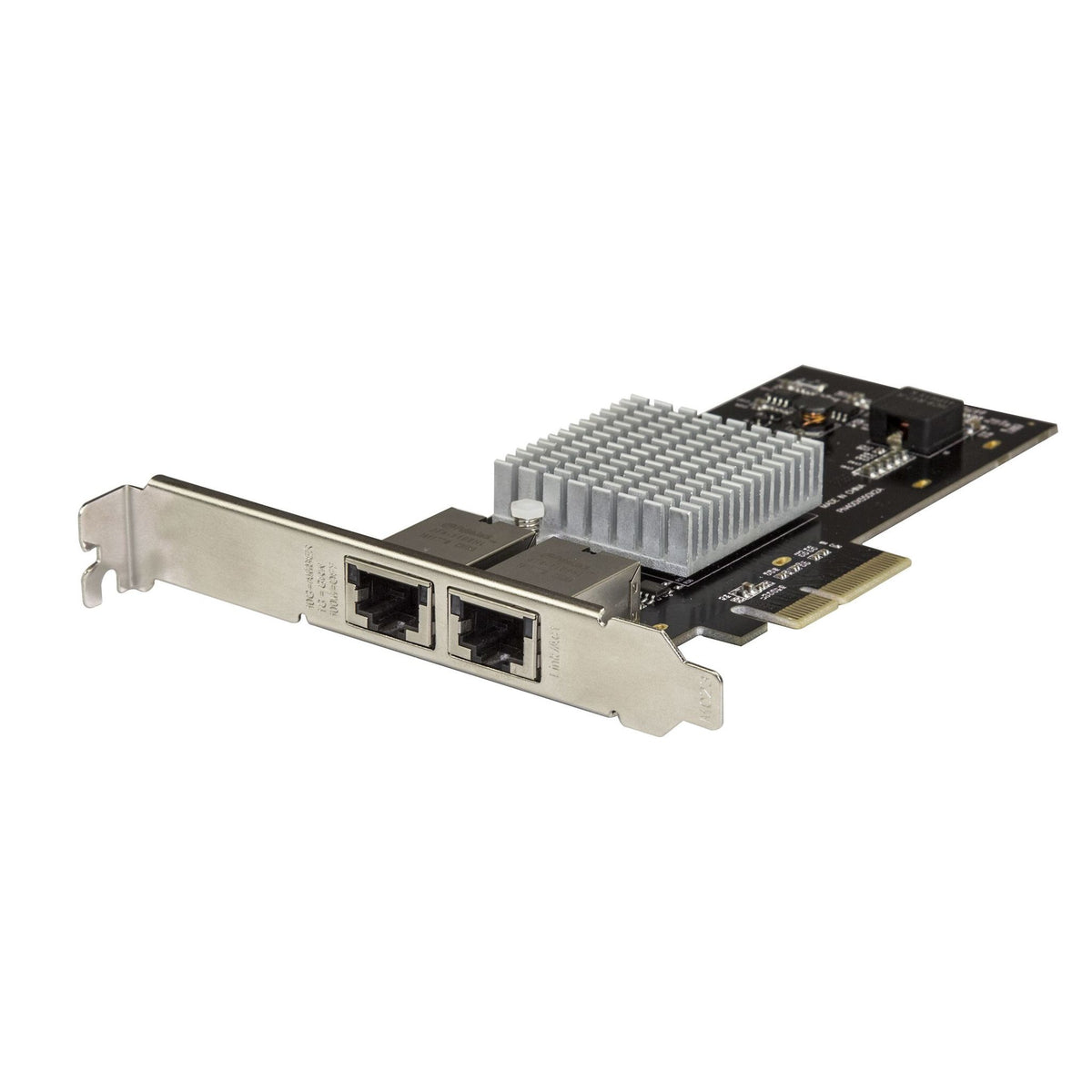 StarTech.com 10Gigabit Ethernet Card 2x 10GBASE-T RJ45 Ports PCIe x4