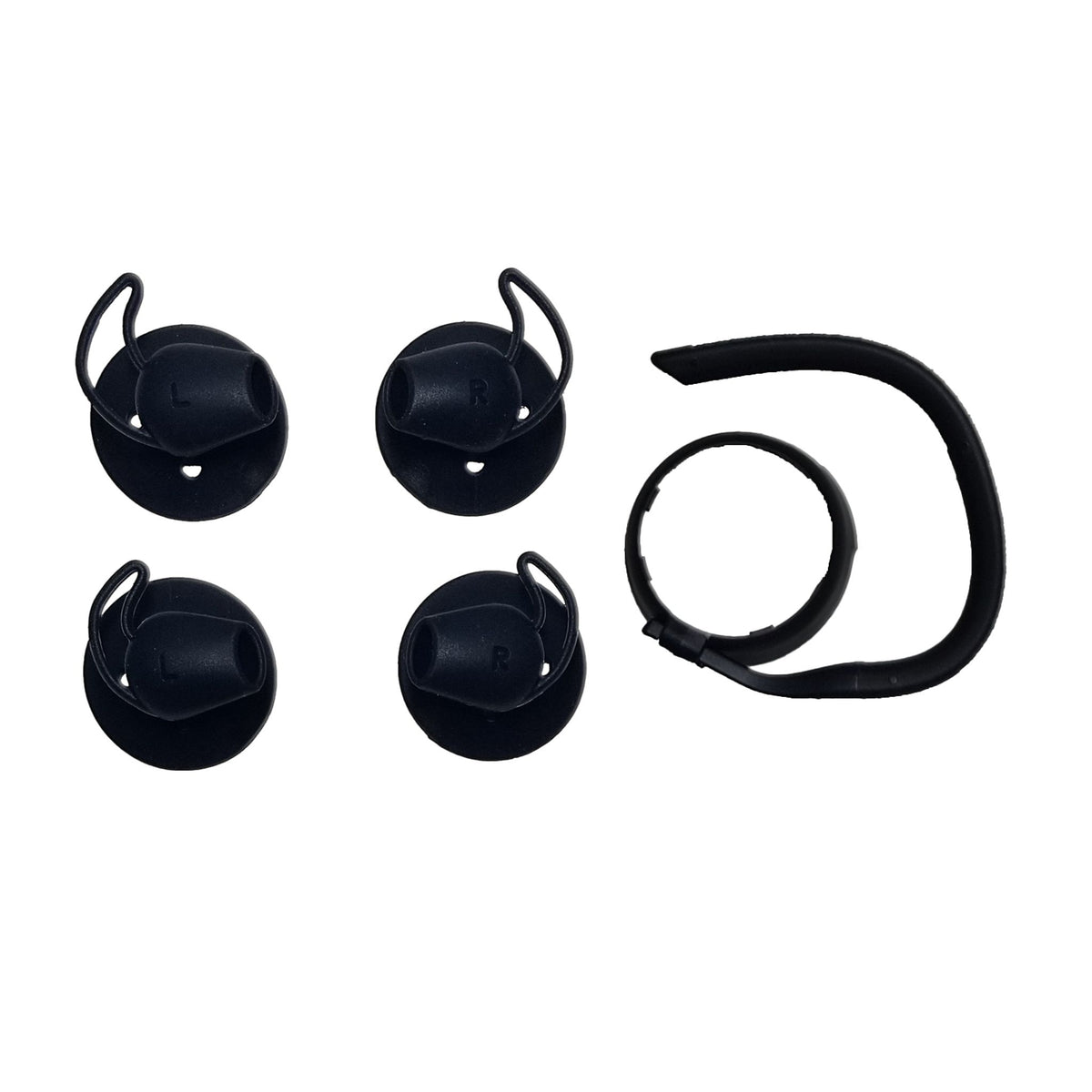 Jabra Engage Conversion Accessory Pack EarGels EarHooks Black