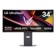 LG UltraGear 34G600A-B 34" WQHD Curved VA 160Hz 1ms AMD FreeSync Gaming Monitor