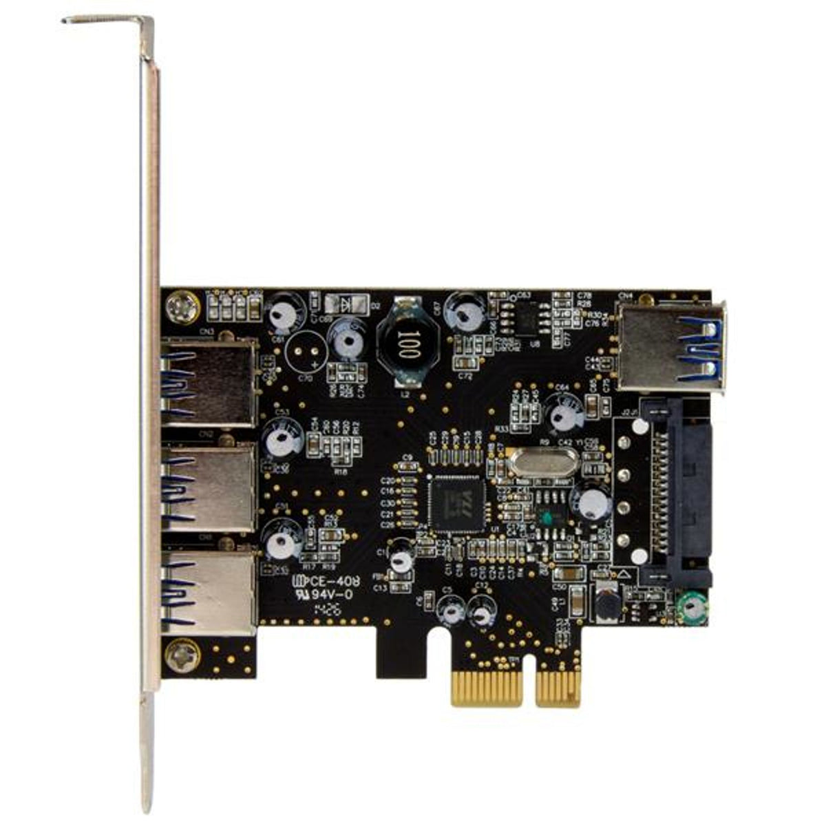 StarTech USB Adapter PCI Express x1 4 Port USB 3.0 Card
