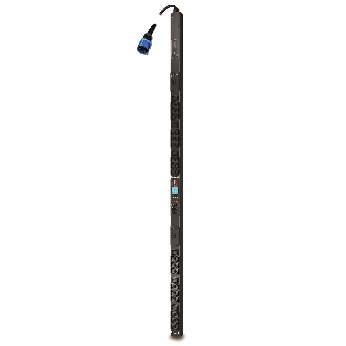 APC NetShelter Metered Rack PDU 0U 7.4kW 230V 32A 36 C13 6 C19 IEC 309 Cord