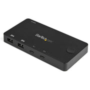 StarTech SV211HDUC 2-Port USB-C KVM Switch 4K 60Hz HDMI Compact Dual Port UHD