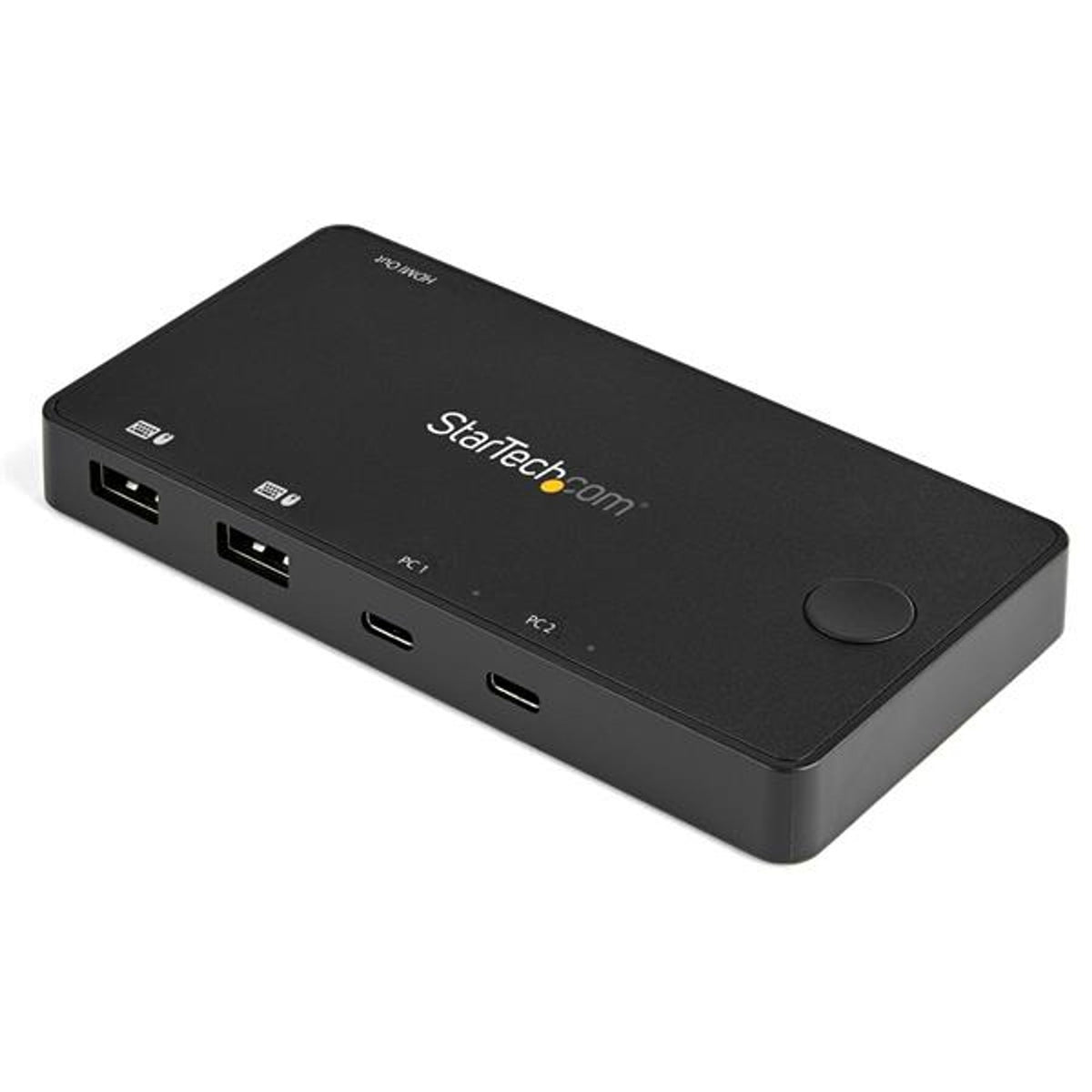 StarTech SV211HDUC 2-Port USB-C KVM Switch 4K 60Hz HDMI Compact Dual Port UHD