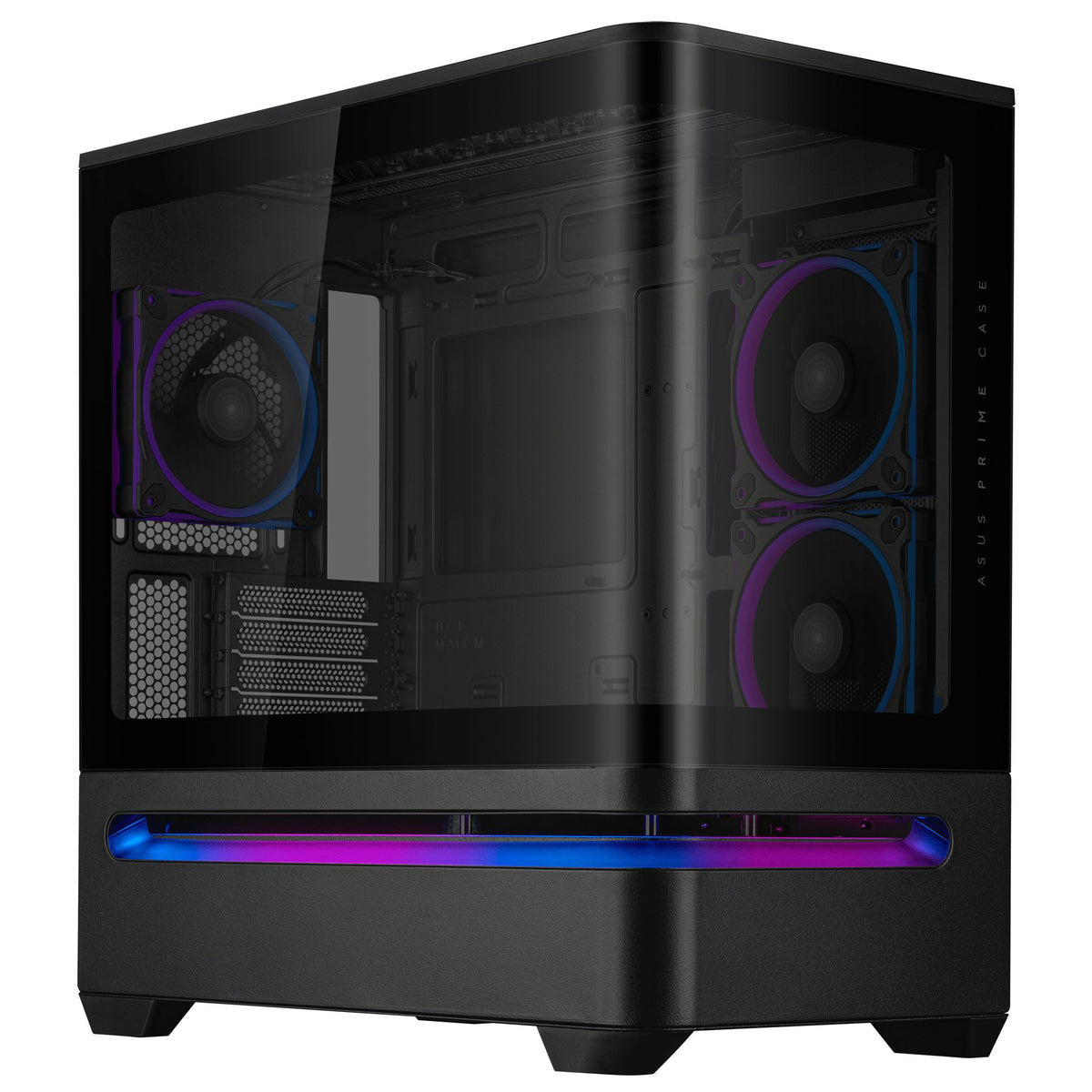 ASUS Prime AP202 Black Tempered Glass MicroATX Case
