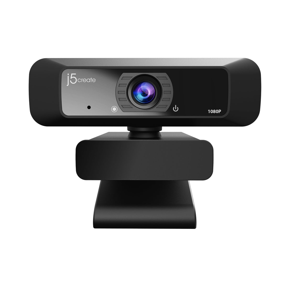 j5create JVCU100 Webcam - 2 Megapixel - 30 fps - Black - USB 2.0 Type A - 1