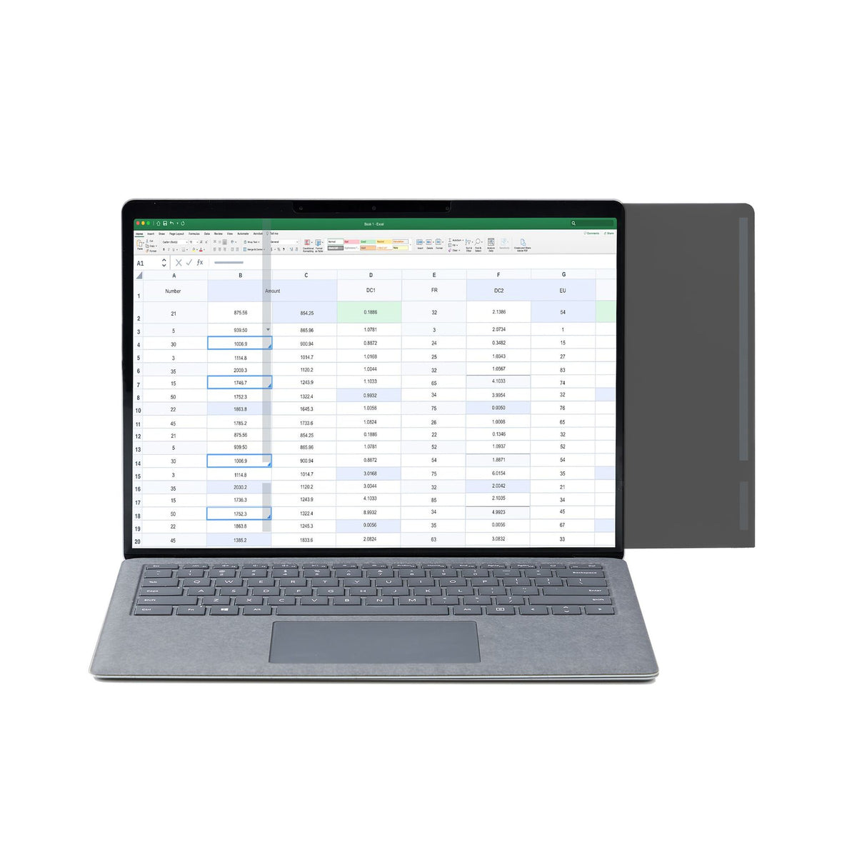 StarTech.com 13.5" Surface Laptop Book Anti-Glare Privacy Filter Blue Light