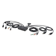 StarTech.com C2-DD46-UA2-CBL-KVM KVM Switchbox - 2 Computer(s) - 1 Local
