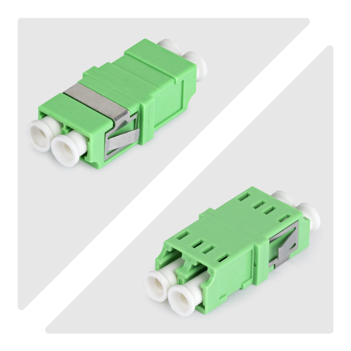 StarTech LC to LC SC Footprint Coupler 10 Pack OS2 Single Mode