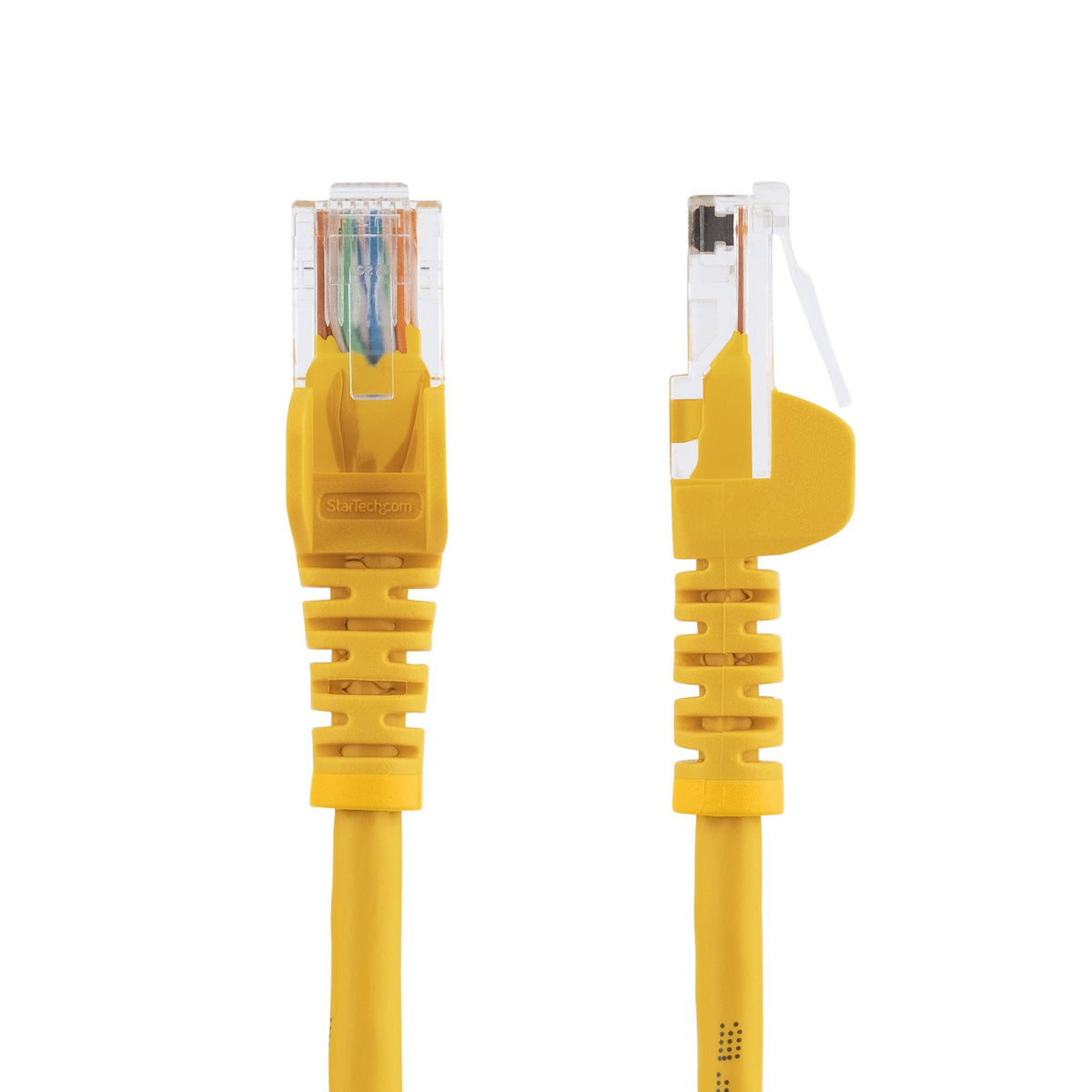 StarTech CAT5e 2m Yellow Snagless RJ45 Patch Cable 24AWG Gold Plated