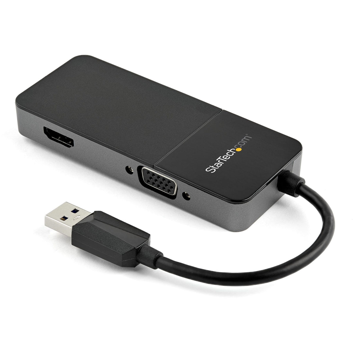 StarTech USB 3.0 to HDMI VGA Adapter 4K 1080p Dual Monitor Converter Black