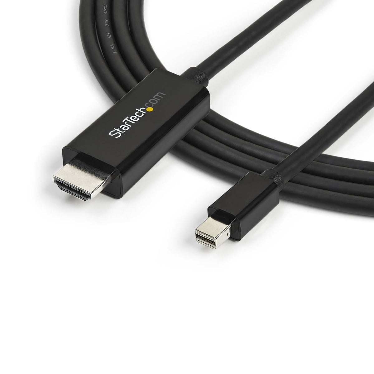 StarTech.com 3m Mini DisplayPort to HDMI Cable 4K 30Hz mDP to HDMI Adapter Black
