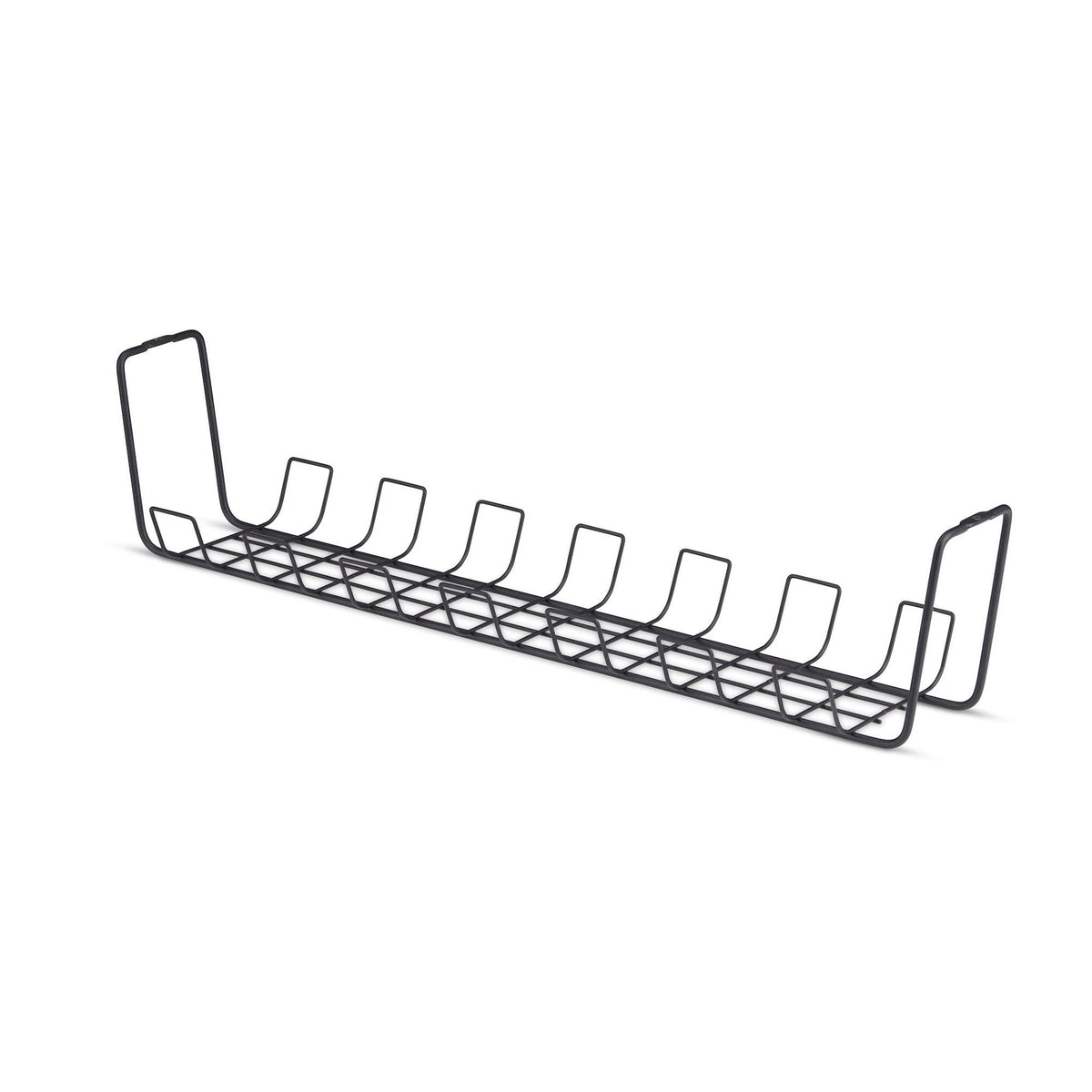 StarTech Under Desk Cable Management Tray 24" Metal Black