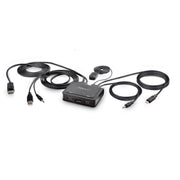 StarTech.com KVM Switchbox 2 Comp 1 User 4K 3840x2160 4 USB DP Desktop