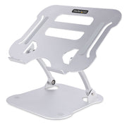 StarTech.com Foldable Aluminum Laptop Stand Silver Up to 22lb