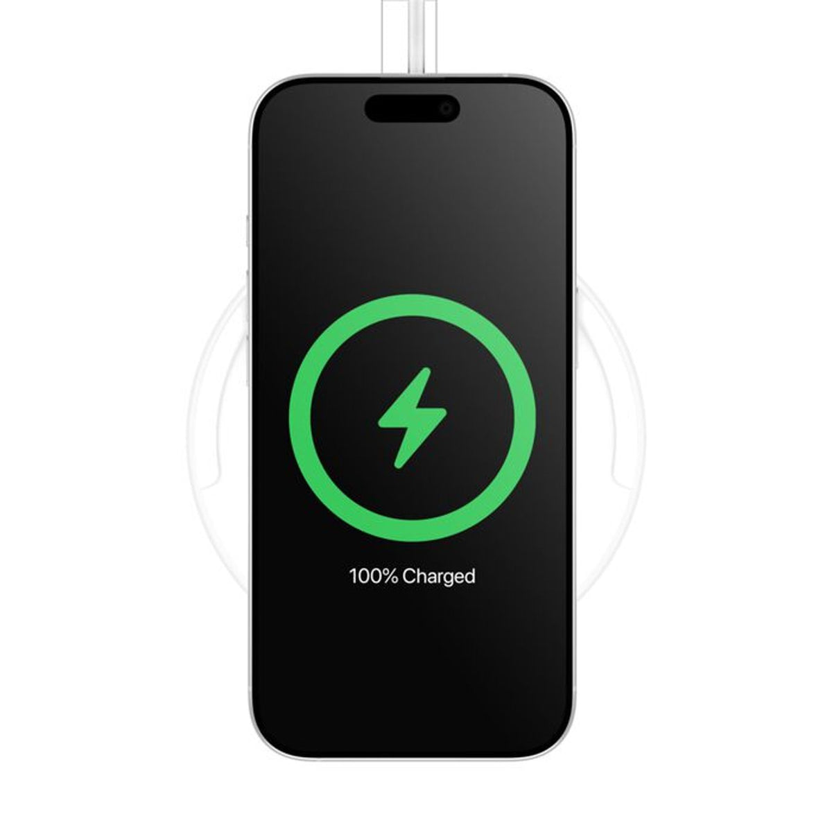 Belkin BoostCharge Wireless Charging Pad + USB-C to USB-C Cable 1.5M White WIA012fqWH tl:7ad04e5