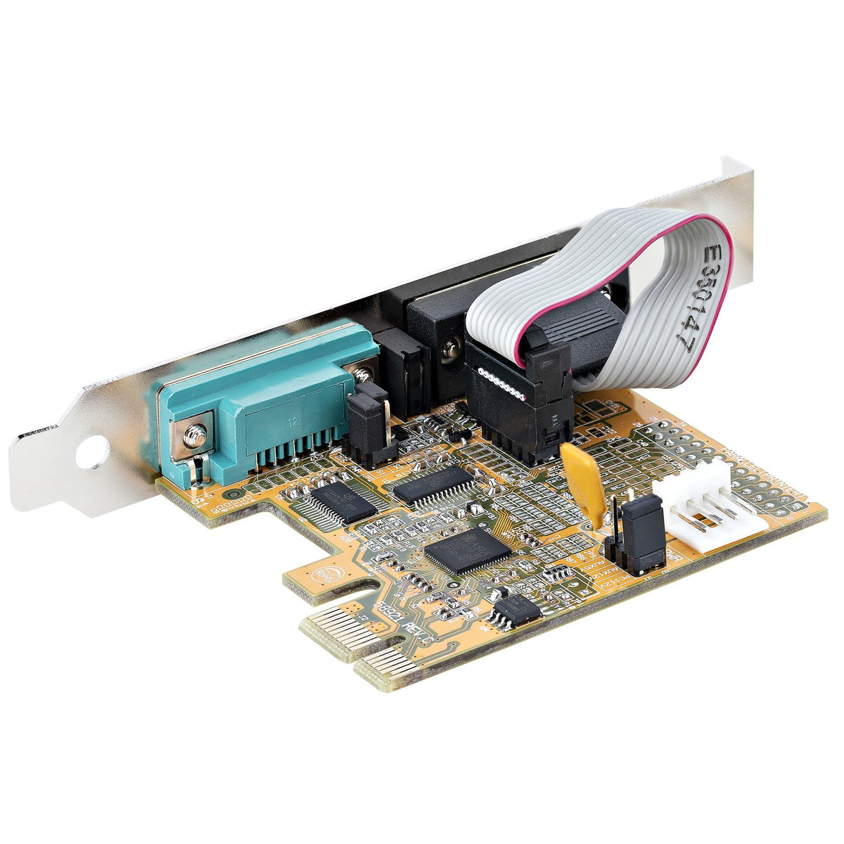 StarTech.com Serial Adapter PCI Express x1 2 Port RS-232