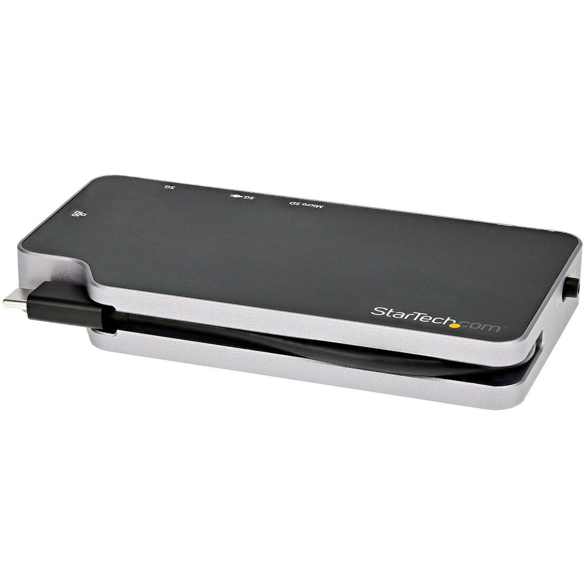 StarTech.com USB-C Docking Station Black 4K HDMI VGA Ethernet MicroSD Reader