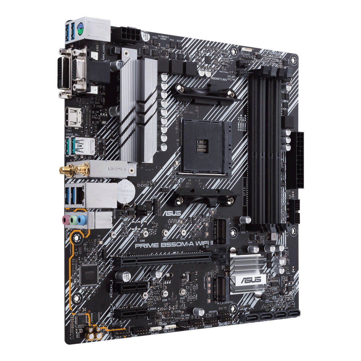 ASUS PRIME B550M-A WIFI II AMD B550 MATX Motherboard WiFi
