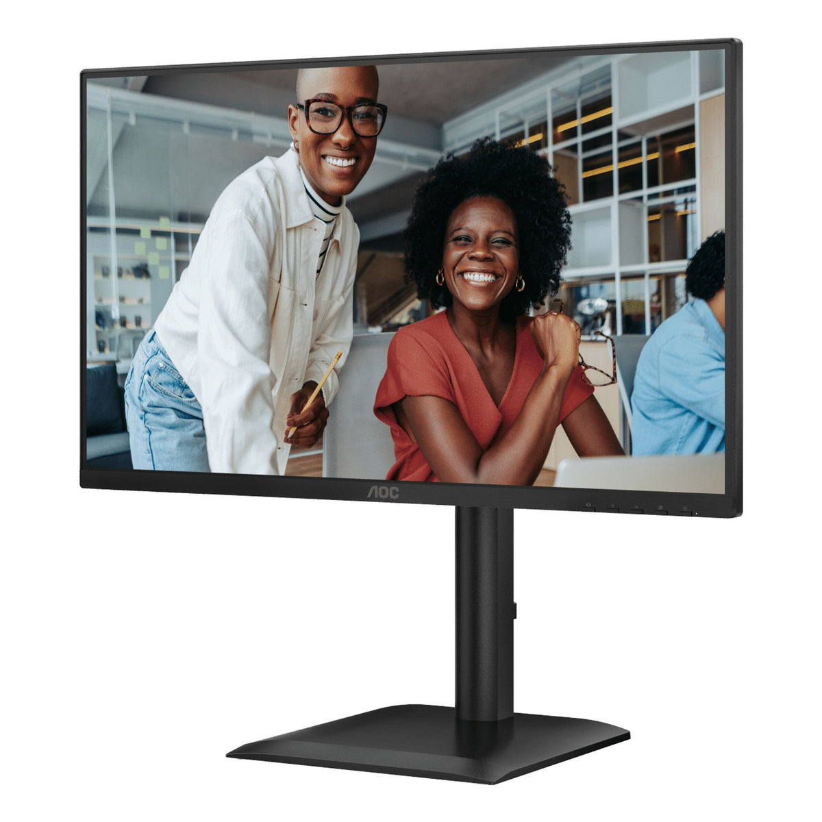 AOC 23.8" IPS FHD 120Hz 1ms DP HDMI VGA Monitor with Speakers USB 3.2 Gen1 X4
