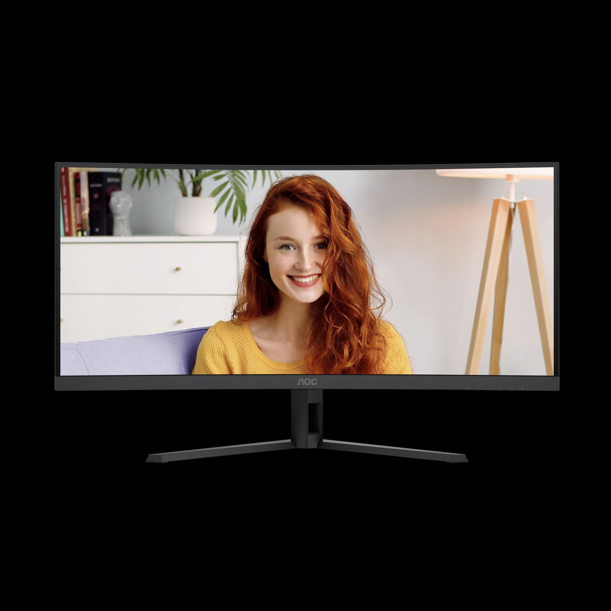 AOC 34" WQHD Curved Monitor 120Hz 1ms VA HDMI DP tl:b277421d