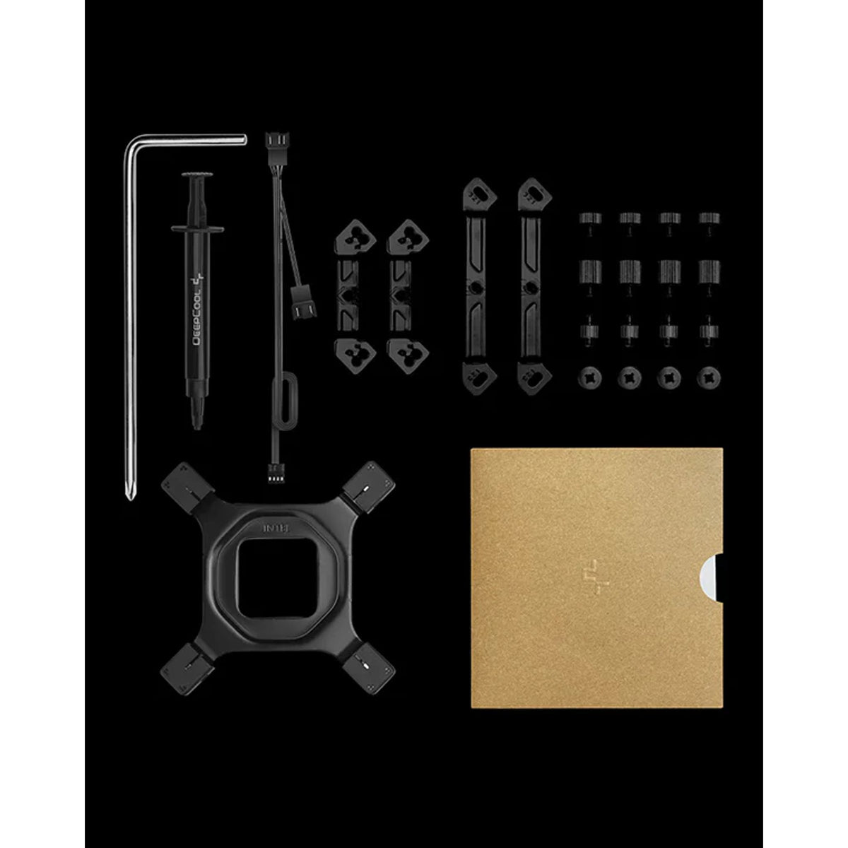 DeepCool AK620 Zero Dark Zoria CPU Cooler 6 Heat Pipes 2x120mm LGA2066 AM4/AM5 tl:bbe70d04