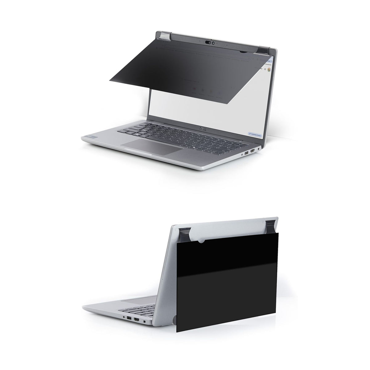 StarTech.com 13.3" 16:10 Flip-Over Anti-Glare Privacy Screen Filter 75% Light