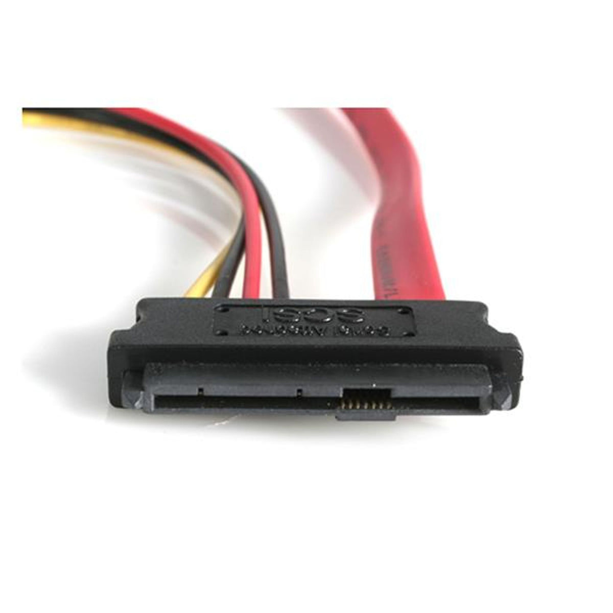 StarTech.com 18in SAS to SATA with LP4 Power Cable - Red