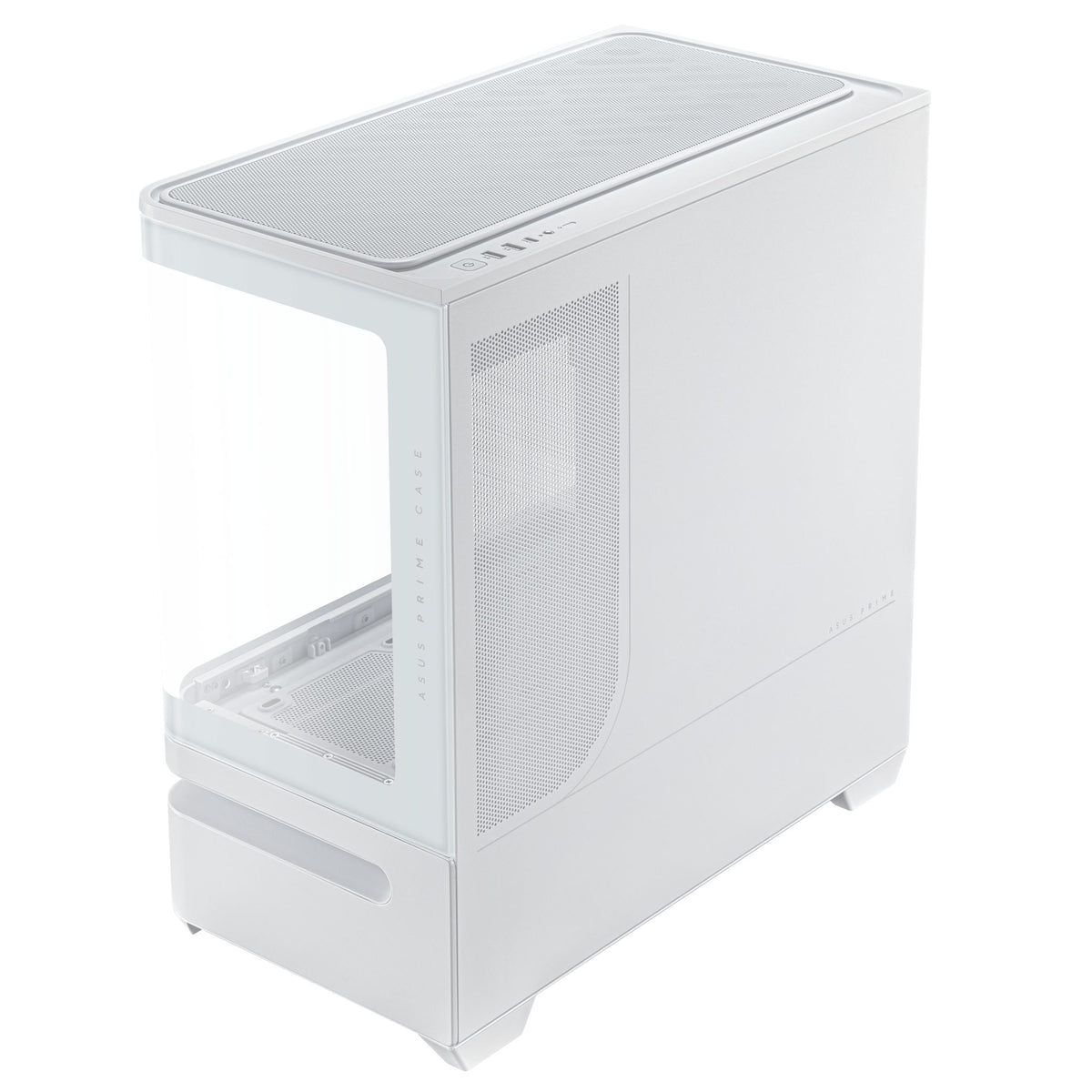 ASUS Prime AP202 White MicroATX Tempered Glass Case
