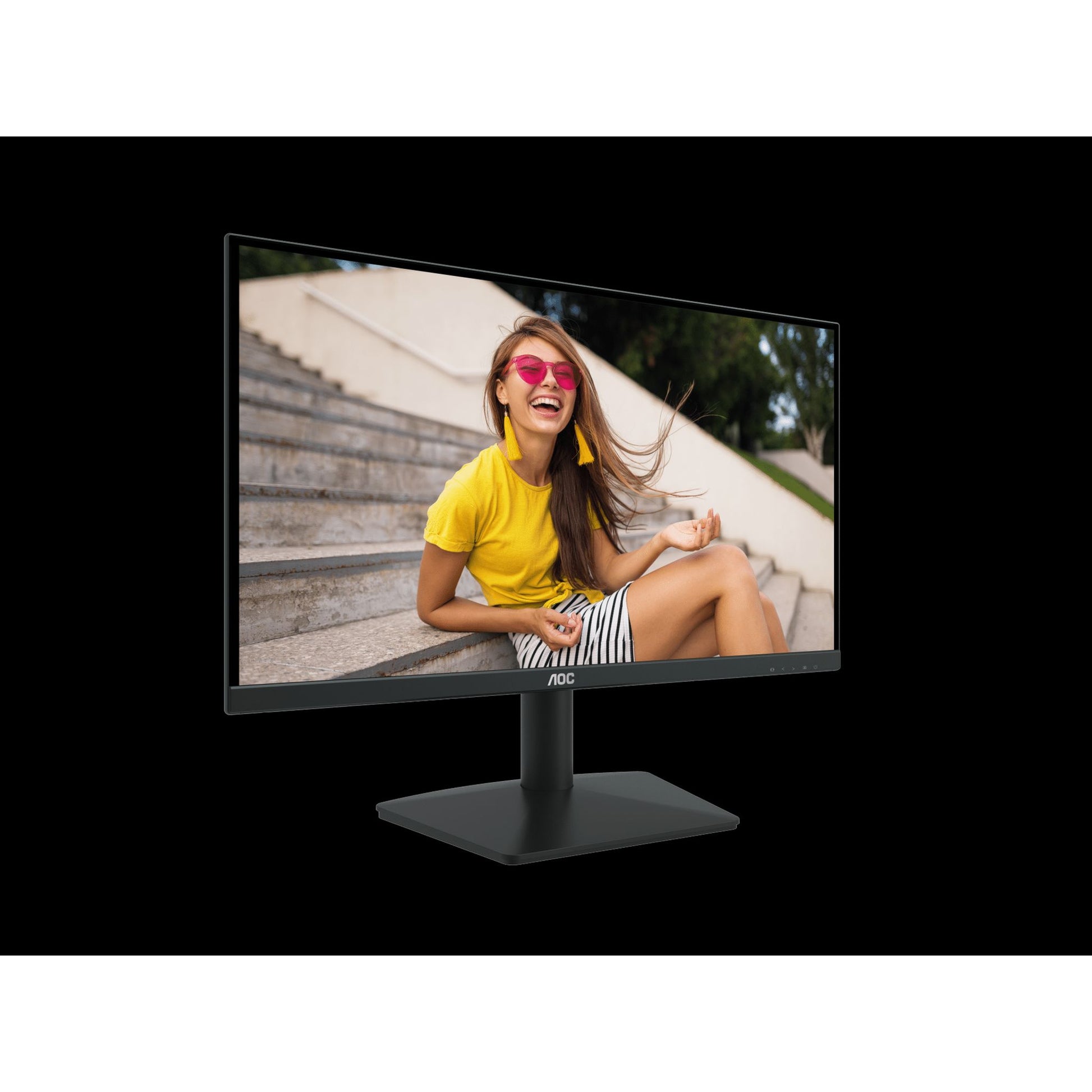 AOC 21.5" FHD 100Hz VGA HDMI AdaptiveSync Frameless Monitor tl:9154ff02