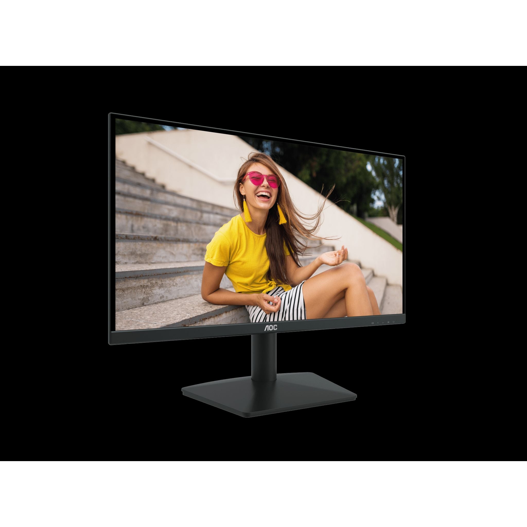 AOC 21.5" FHD 100Hz VGA HDMI AdaptiveSync Frameless Monitor tl:9154ff02