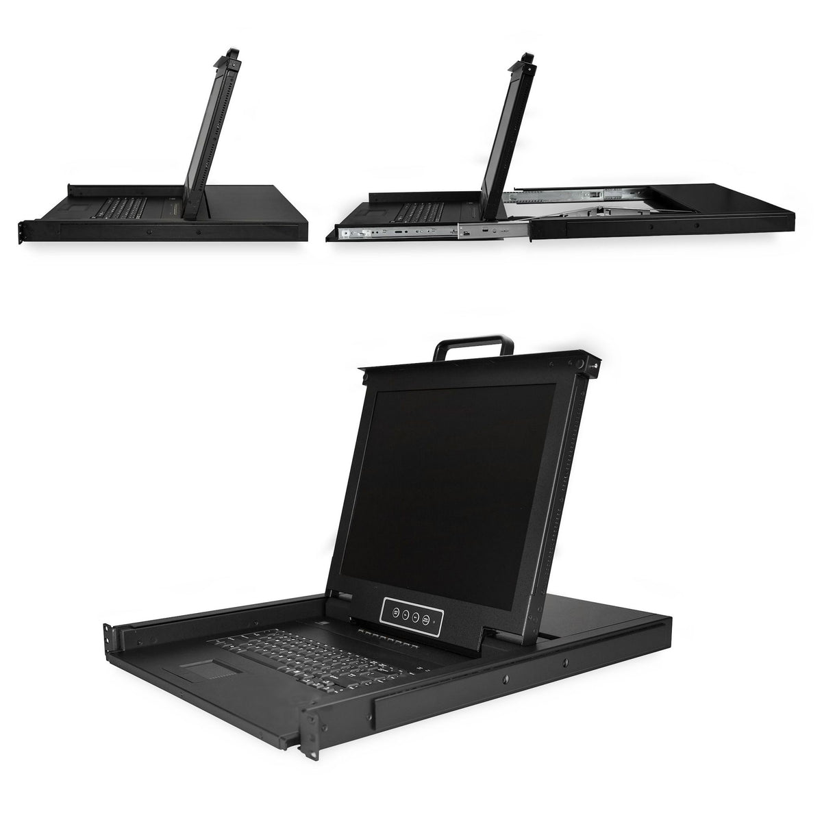 StarTech.com 8 Port Rackmount KVM Switch 17" LCD Monitor USB VGA