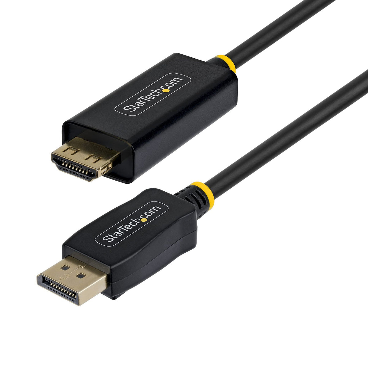 StarTech 2m DisplayPort to HDMI Adapter 4K 60Hz HDR Latching DP Connector