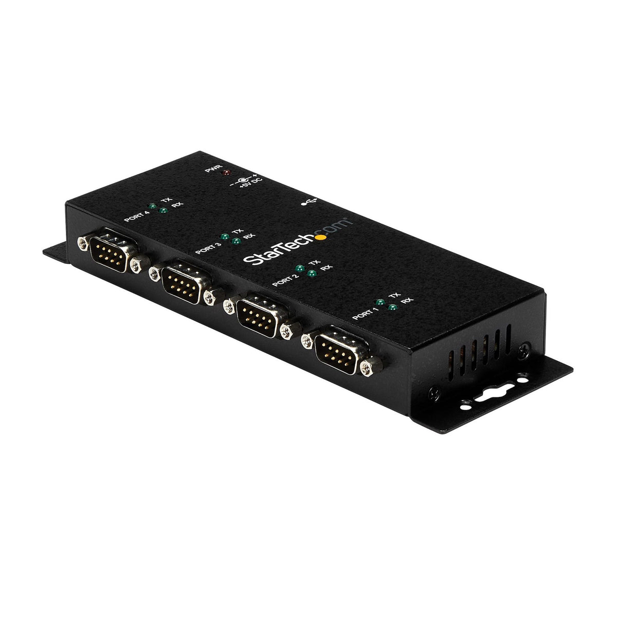 StarTech.com Wall Mountable USB Serial Hub 4 Port USB 1 Port