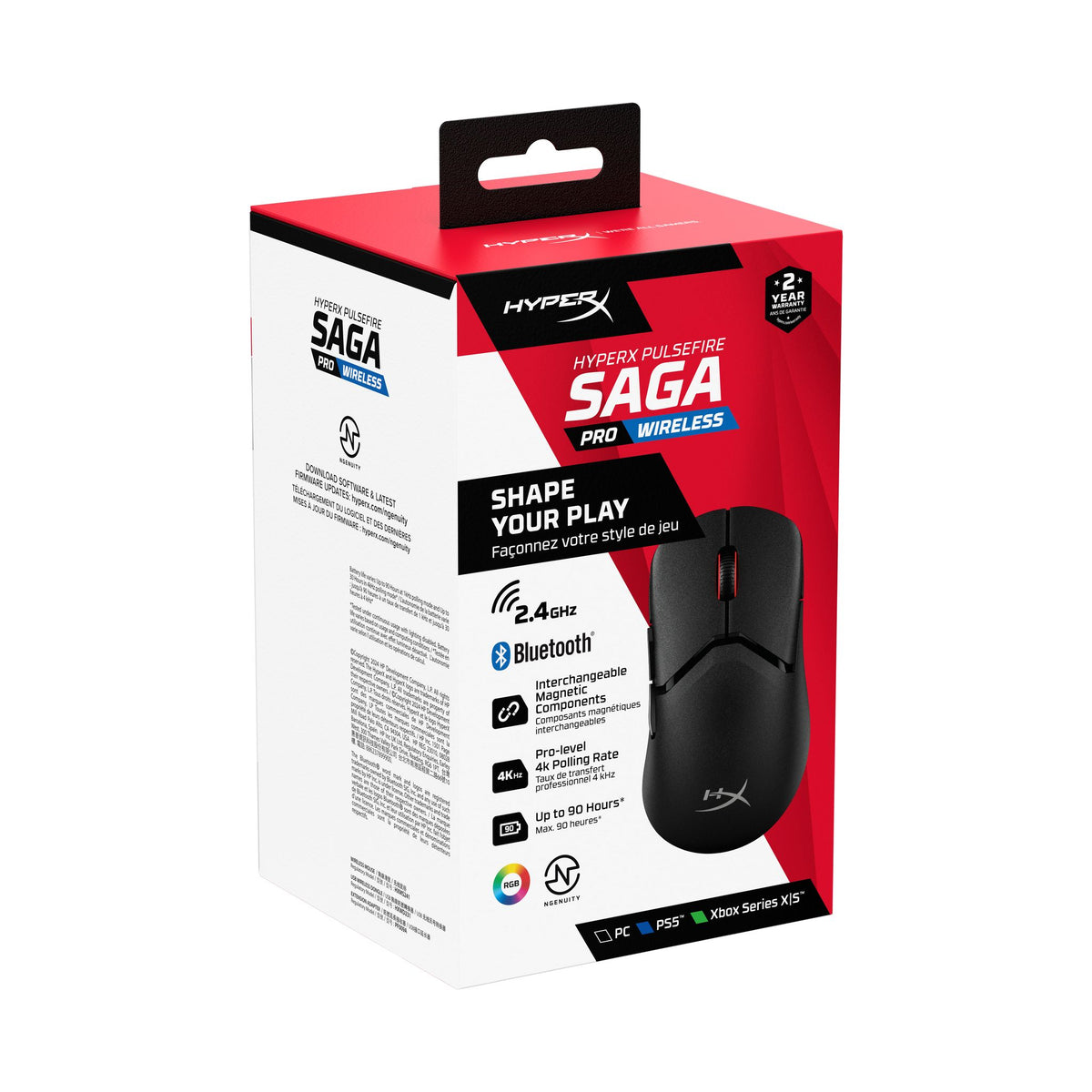 HP Pulsefire Saga Pro Wireless Mouse