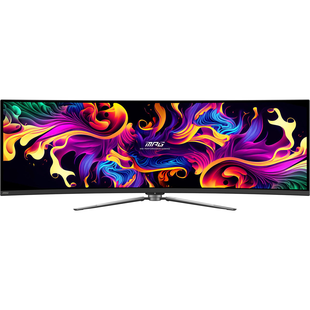MSI MPG 491CQP 49" Curved QD-OLED Monitor 5120x1440 144Hz DP HDMI USB-C VESA KVM