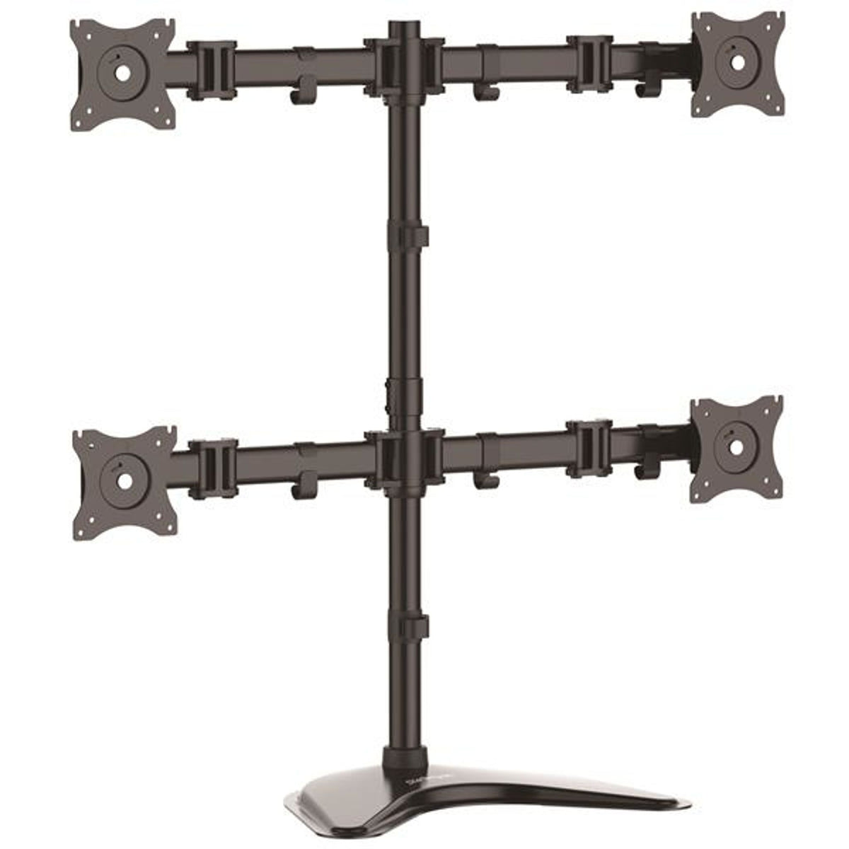 StarTech.com Quad Monitor Stand 27" 8kg VESA Steel Black