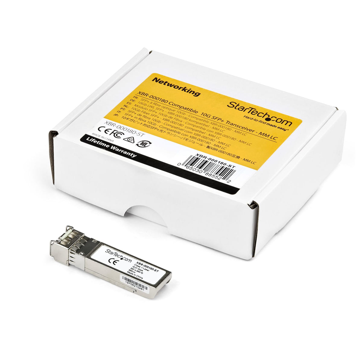StarTech PAN-SFP-PLUS-SR Compatible 10GBASE-SR SFP+ Module MMF LC 850nm 300m