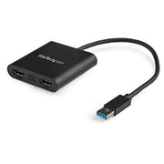 StarTech USB 3.0 to Dual HDMI Adapter 4K 1080p Dual Monitor USB-A