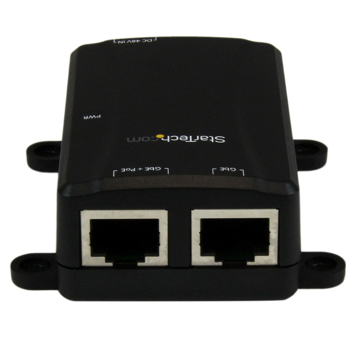 StarTech.com PoE+ Injector 1 Port Gigabit Wall-Mountable PoE/PSE 802.3at/af