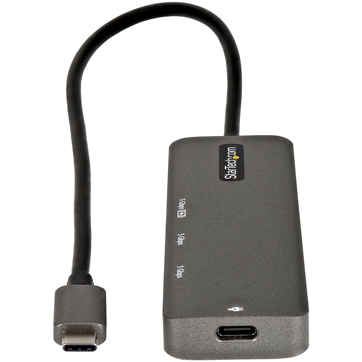 StarTech.com USB C Multiport Adapter HDMI 4K 60Hz 4xUSB 3.0 12" Cable